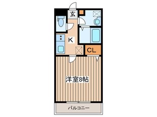 LUXES原町の物件間取画像